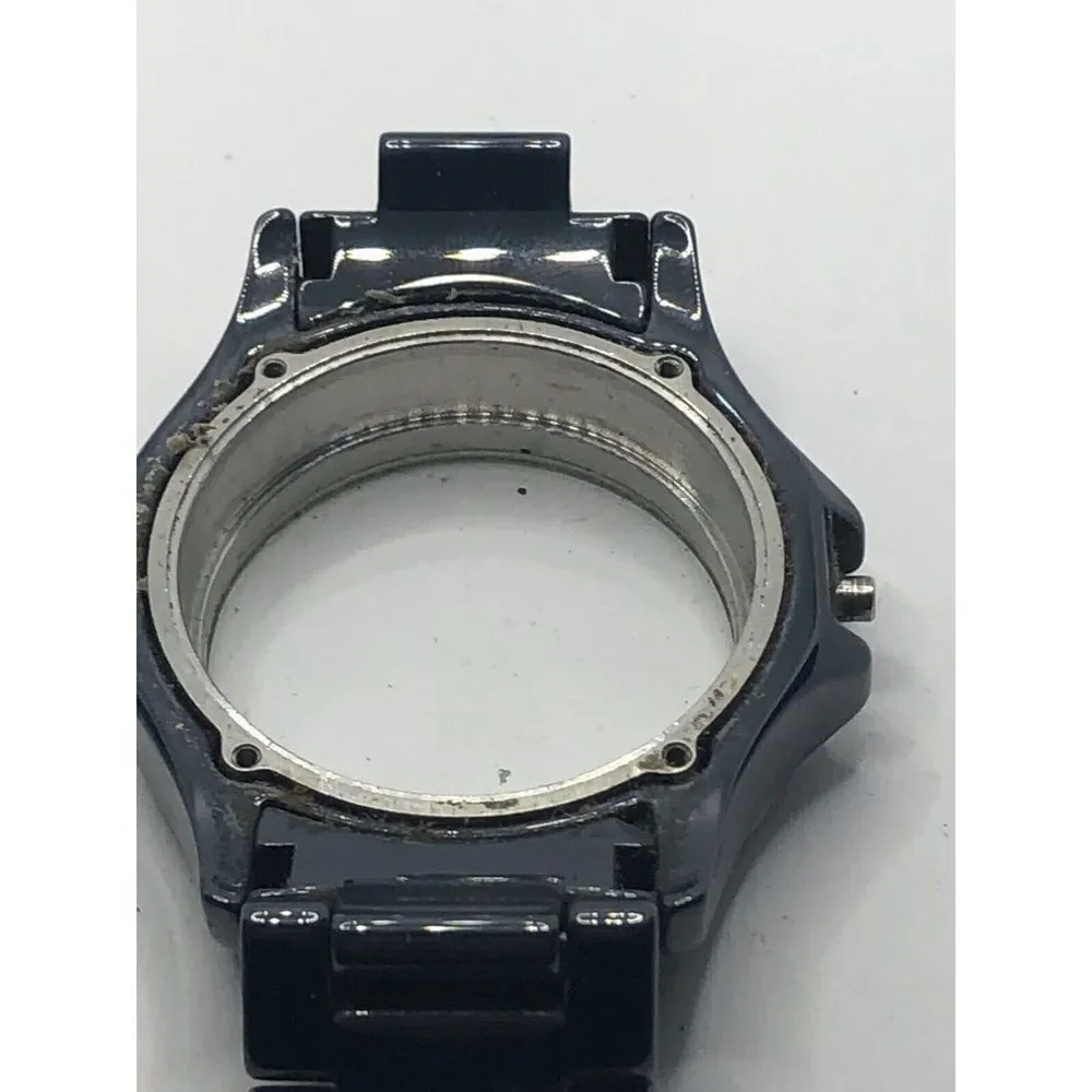 Michael Kors Watch Parts Blue Ceramic Crystal Case 38mm Band 20mm PJ38